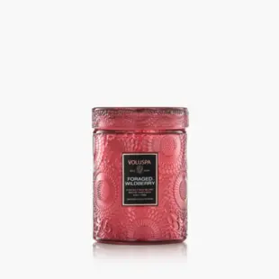 Mini Vela Pote Vidro 50h Foraged Wildberry