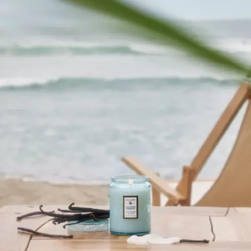 Mini Vela Pote Vidro 50h California Summers