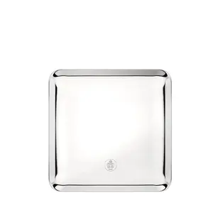 BANDEJA CARRE 20X20 SILVER TIM