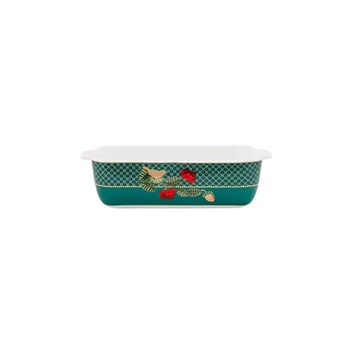 TRAVESSA P/ FORNO DOVE VERDE WINTER WONDERLAND