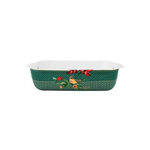 TRAVESSA P/ FORNO HARE VERDE WINTER WONDERLAND