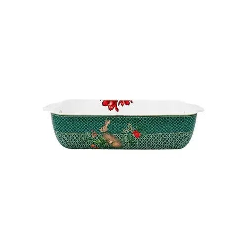 TRAVESSA P/ FORNO HARE VERDE WINTER WONDERLAND