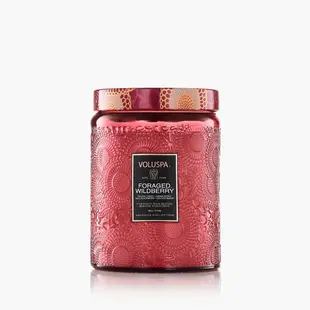 Vela Pote Vidro G 100h Foraged Wildberry