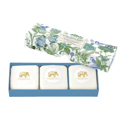 KIT COM 3 SABONETES EM BARRA 100G COTTON & LINEN