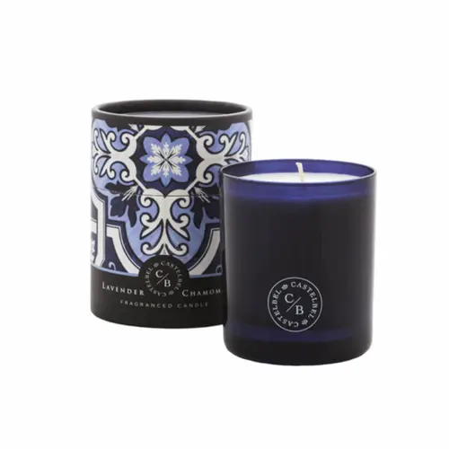 VELA COPO VIDRO LAVENDER CHAMOMILE