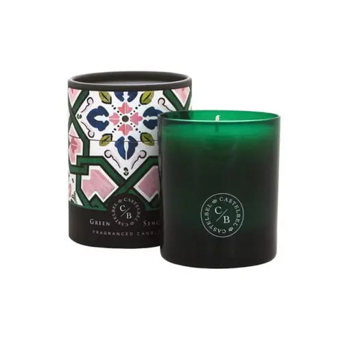 VELA COPO VIDRO GREEN SENCHA