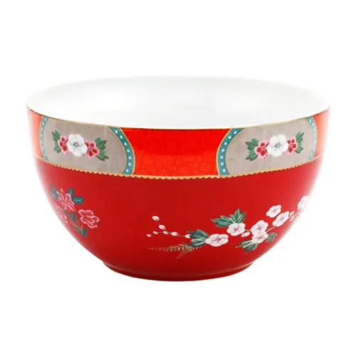 Tigela 18cm Blushing Birds Vermelho Pip Studio