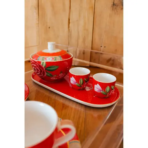 Travessa Vermelha Blushing Birds Pip Studio