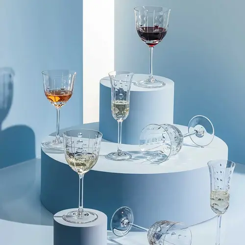 Conjunto de 2 Taças de Cristal para Água - 520 ml - Bruxelas