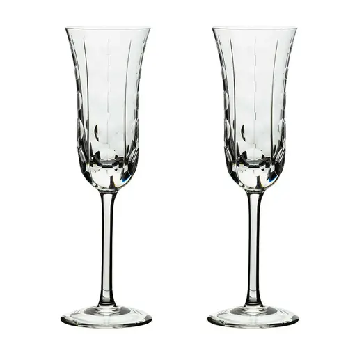 Conjunto de 2 Taças de Cristal para Champagne - 190 ml - Bruxelas