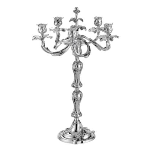 CANDELABRO 5 VELAS TRIANON 38 CM CHRISTOFLE