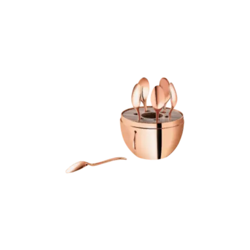 OVO MOOD CAFE ROSE 6 COLHERES
