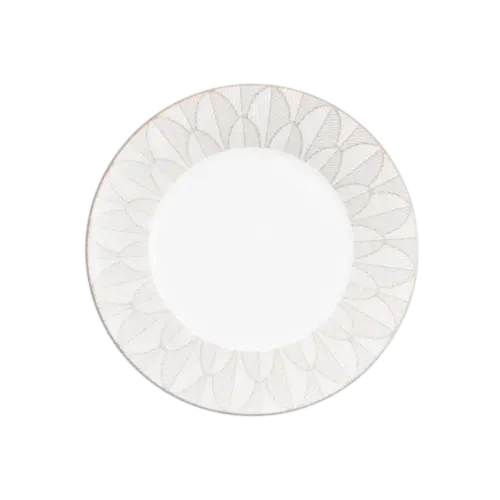 CONJUNTO 2 PRATOS RASO MALMAISON IMPERIAL PRATA