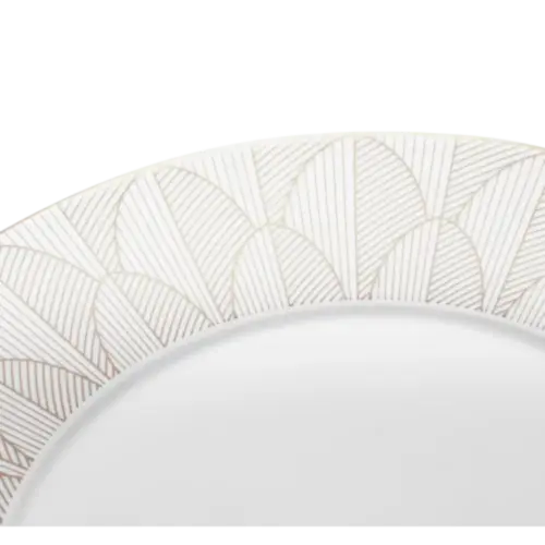 CONJUNTO 2 PRATOS RASO MALMAISON IMPERIAL PRATA