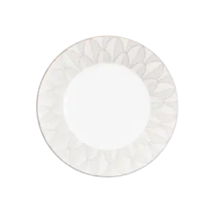 CONJUNTO 2 PRATOS RASO MALMAISON IMPERIAL PRATA