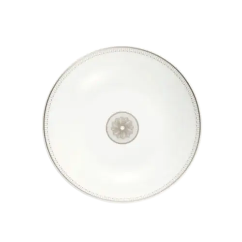 CONJUNTO 2 PRATOS SOPA MALMAISON IMPERIAL PRATA