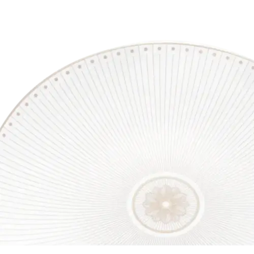 CONJUNTO 2 PRATOS SOBREMESA MALMAISON IMPERIAL PRATA