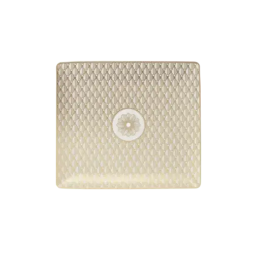 PRATO RETANGULAR 17X15 MALMAISON IMPERIAL OURO
