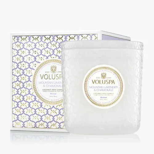 VELA LUXO G MOUNTAIN LAVENDER E CHAMOMILE
