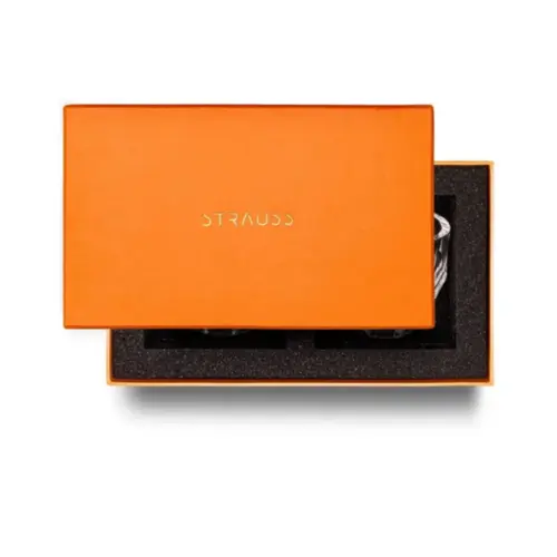 Kit 2 Porta Velas de Cristal Strauss 250ml