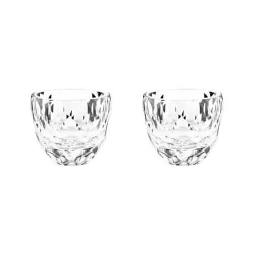 Kit 2 Porta Velas de Cristal Strauss 250ml