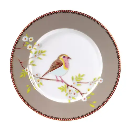 KIT 2 PRATOS SOBREMESA EARLY BIRD CAQUI