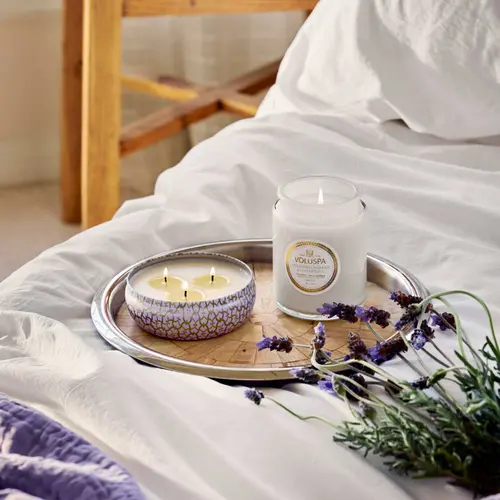 Vela Lata 3 Pavios 60h Mountain Lavender e Chamomile