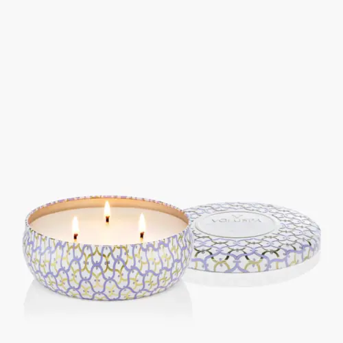 Vela Lata 3 Pavios 60h Mountain Lavender e Chamomile
