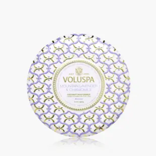 Vela Lata 3 Pavios 60h Mountain Lavender e Chamomile