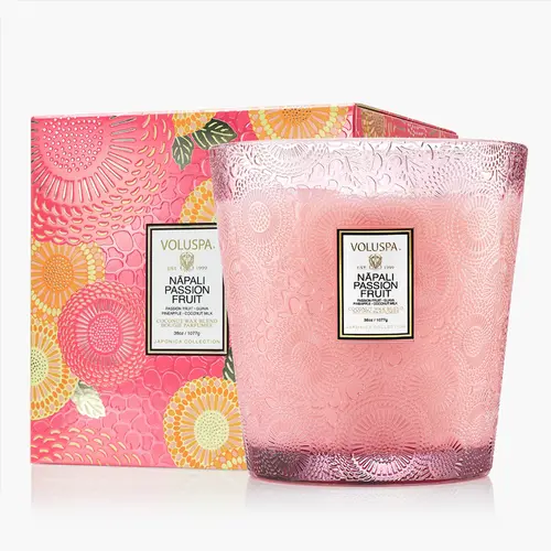 Vela Vaso Pedestal Napali Passion Fruit