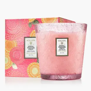 Vela Vaso Pedestal Napali Passion Fruit