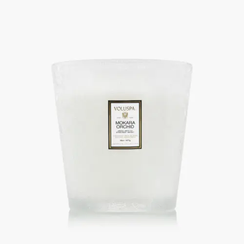 Vela Vaso Pedestal 3 Pavios Mokara Orchid