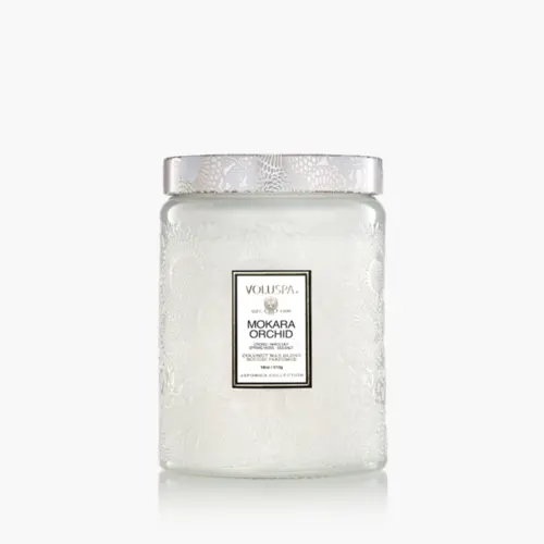 Vela Pote Vidro G Mokara Orchid