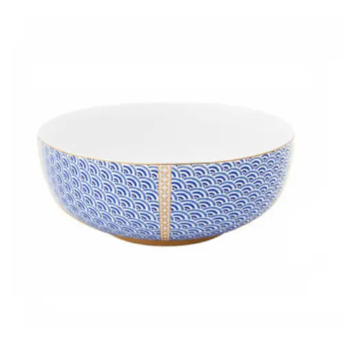 TIGELA AZUL 12cm WAVES ROYAL YERSEKE PIP STUDIO