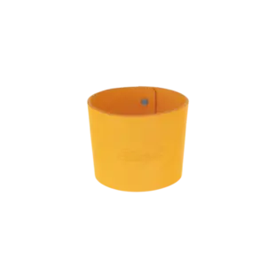 Pulseira de Couro Amarela Para Copo de Café Objets Miroir Christofle