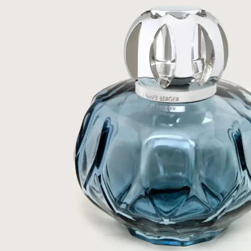 Lamparina Rosalie Bleue Lampe Berger